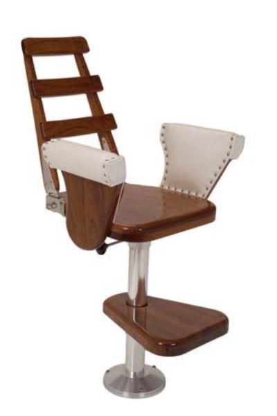 Picture of Pompanette INT 3510 International Helmseat Teak Seatboard