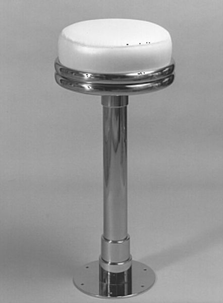 Picture of Pompanette PC-34-355 TOP ONLY Standard Bar Stool