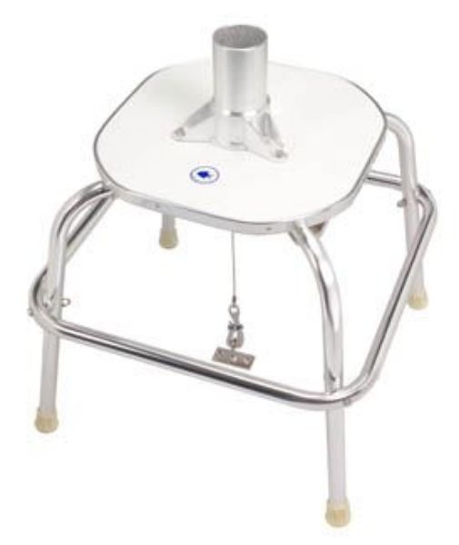 Picture of Pompanette T1634B00 Qaud Base 22" Tall