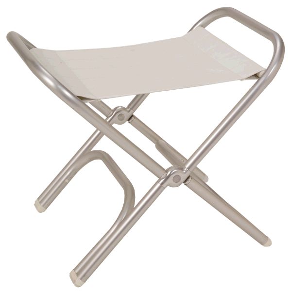 Picture of Pompanette FLA4ALUMSTL Astron Folding Ottoman 