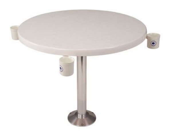 Picture of Pompanette Fiberglass Table Top Round 36"